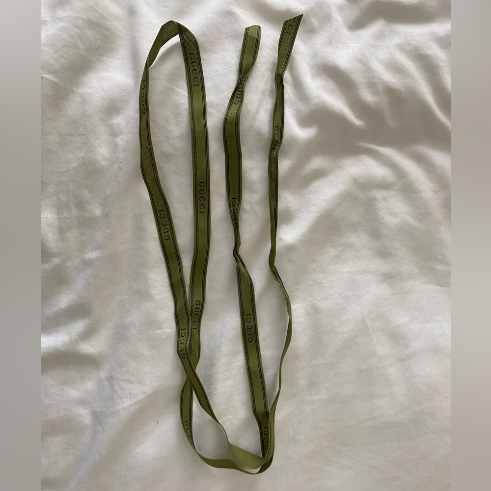 Gucci Ribbon approximately 70” in length